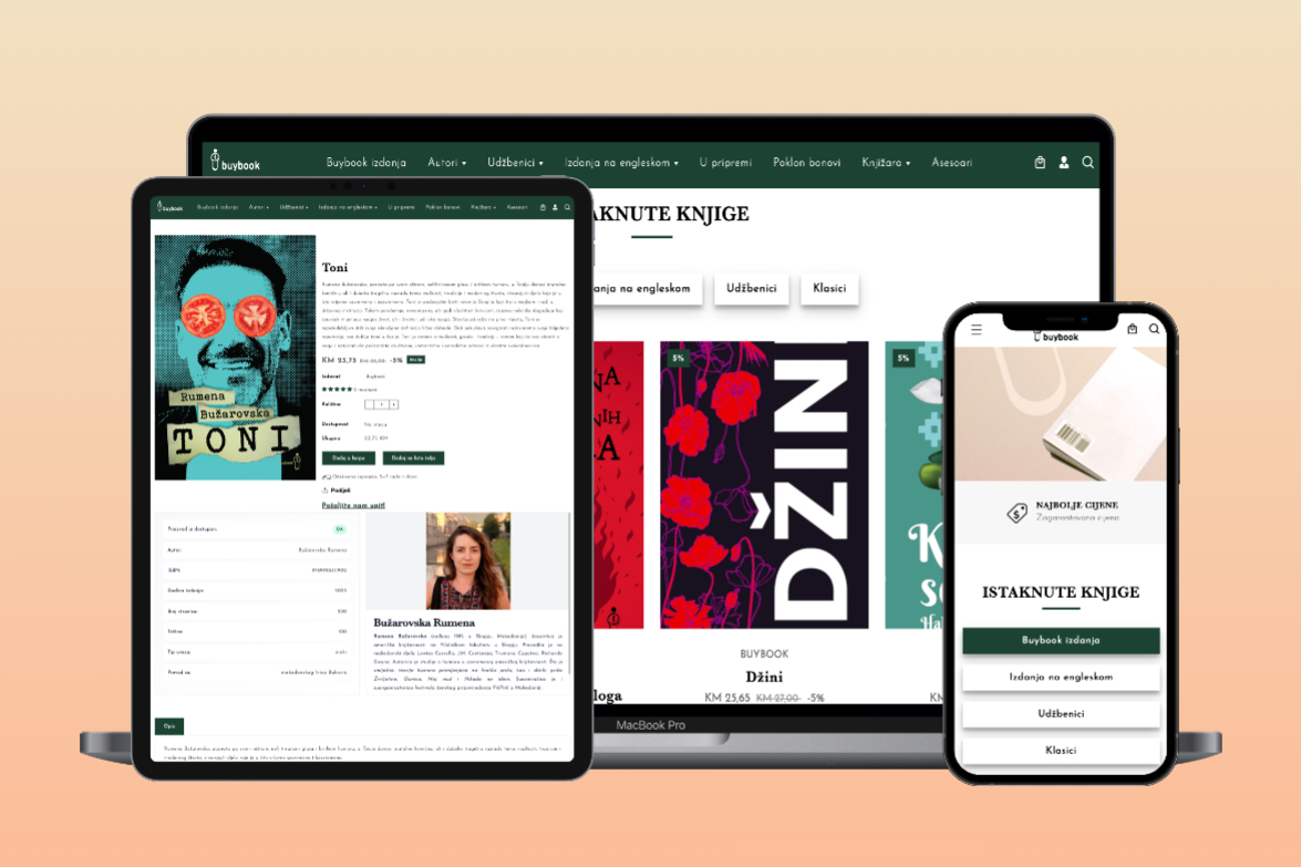 Shopify rebuild for BuyBook