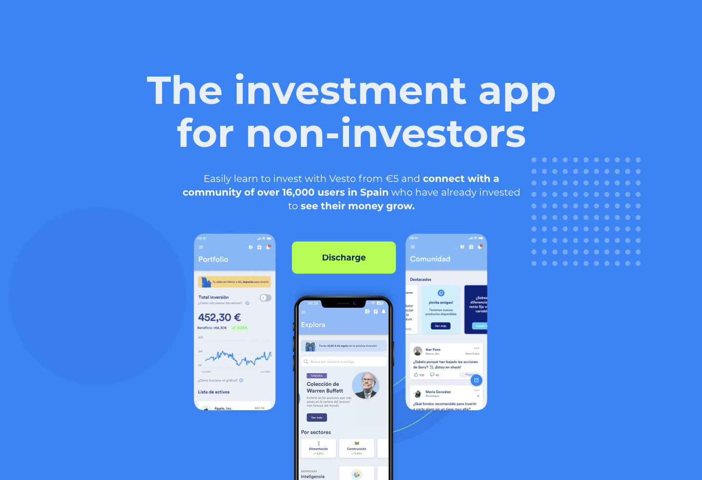 Mobile development for Vesto